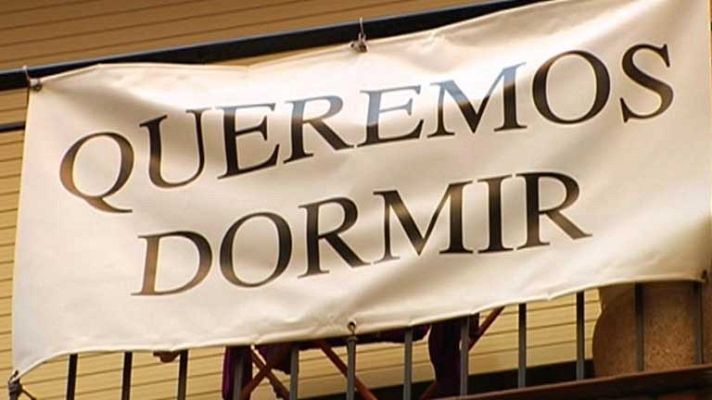 Telediario 1 - Las terrazas fuente de ruido