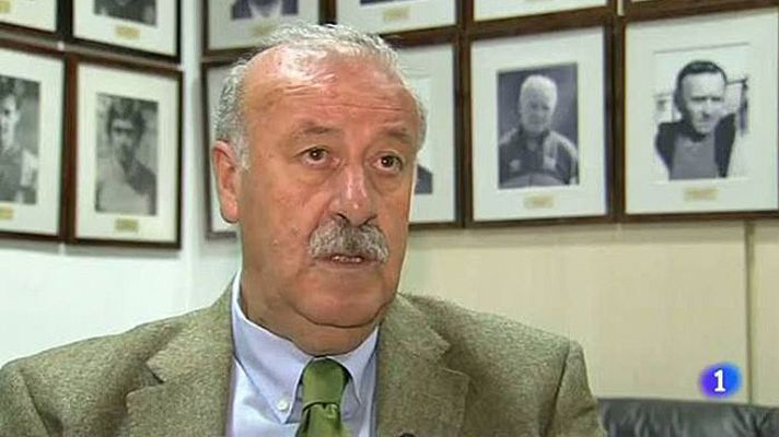 Telediario 1 - Del Bosque: "Entiendo a Guardiola. Le deseo lo mejor"