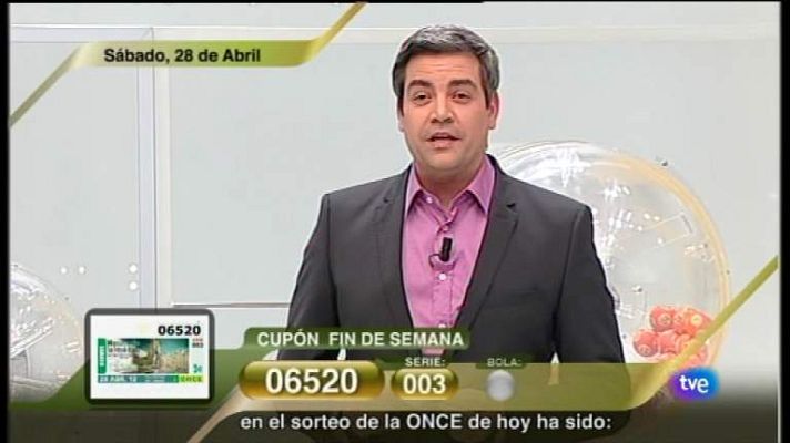 Sorteos ONCE - Sorteo ONCE - 28/04/12