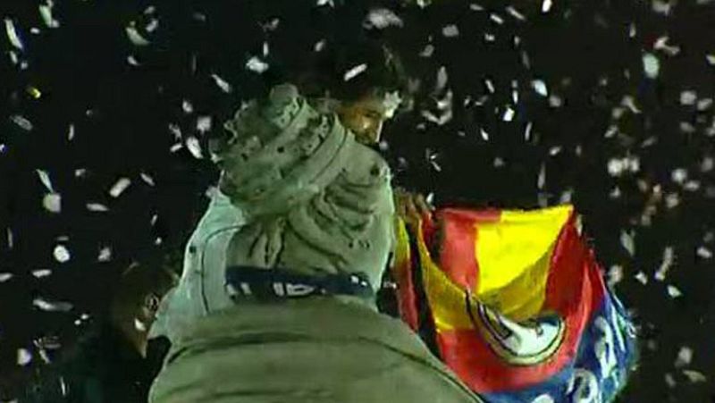 Así celebró el Madrid su última Liga