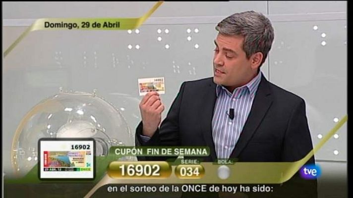 Sorteos ONCE - Sorteo ONCE - 29/04/12