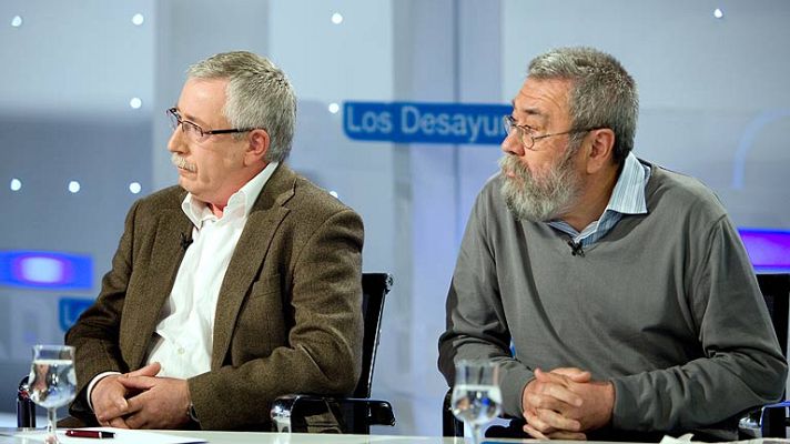 Los desayunos - Toxo y Méndez sobre CRTVE