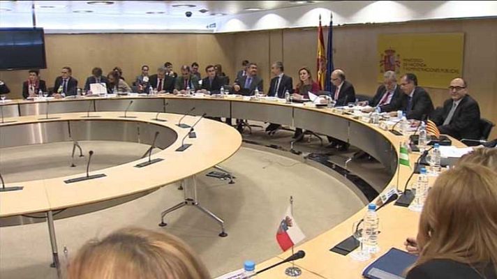 Telediario 1 - Publicada la ley de estabilidad