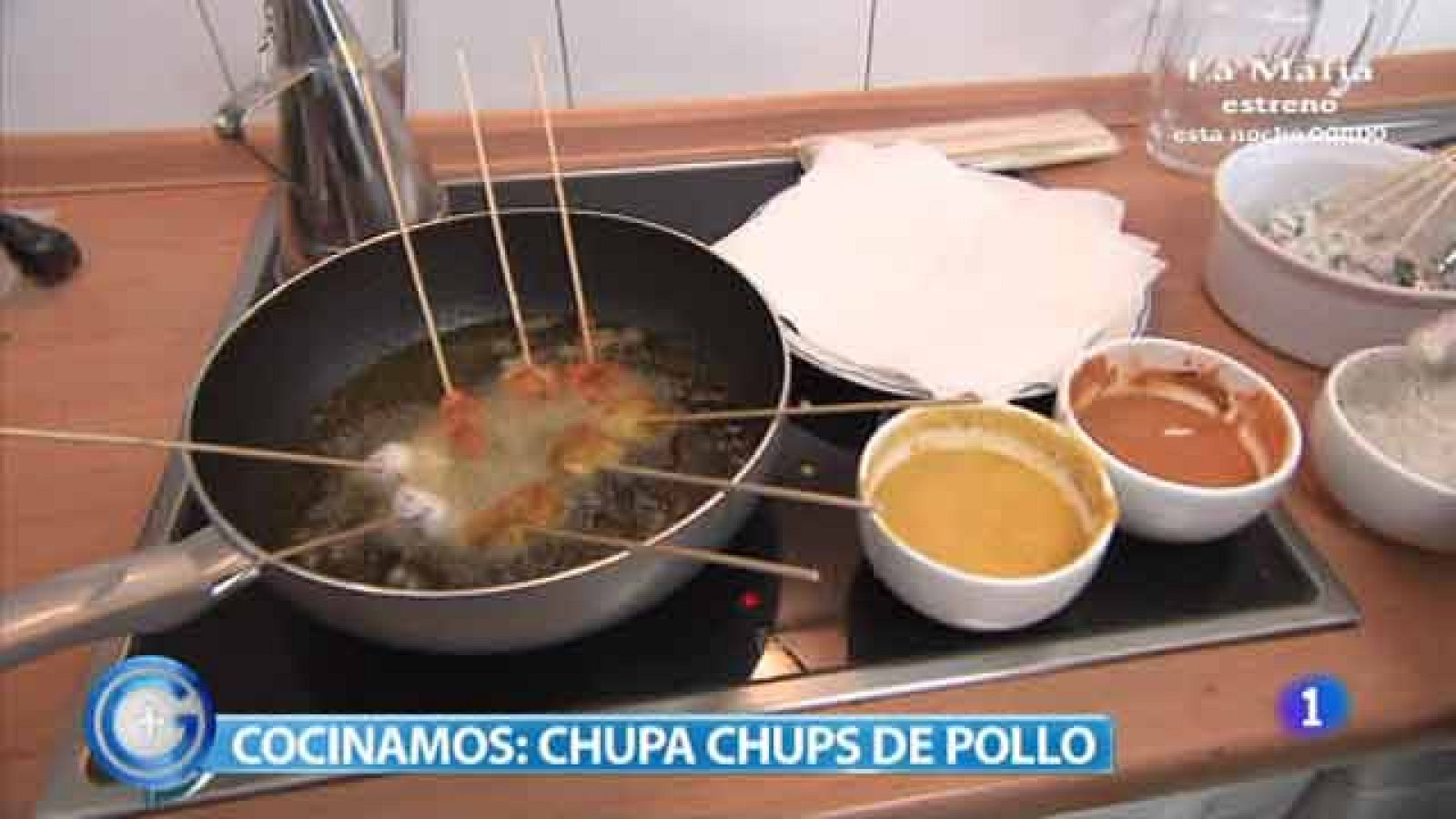 Chupa Chups de pollo, una receta apta para celíacos