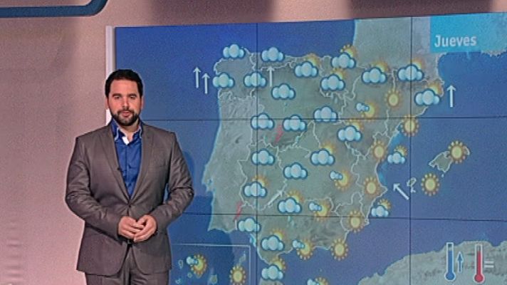 El tiempo - Cielos muy nubosos