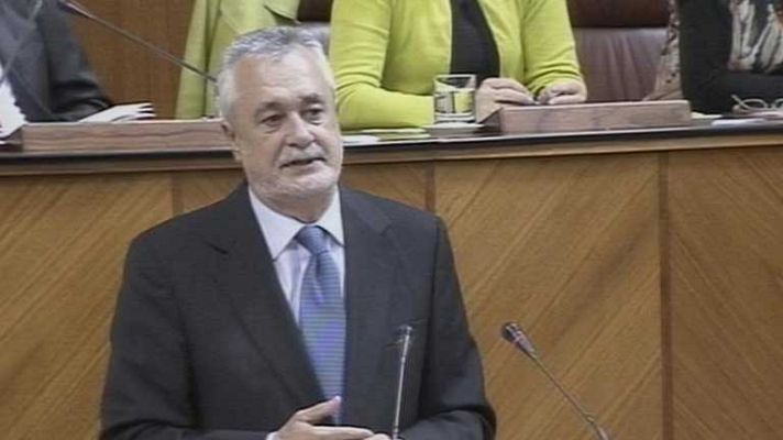 Telediario 1 - Discurso de investidura de Griñán