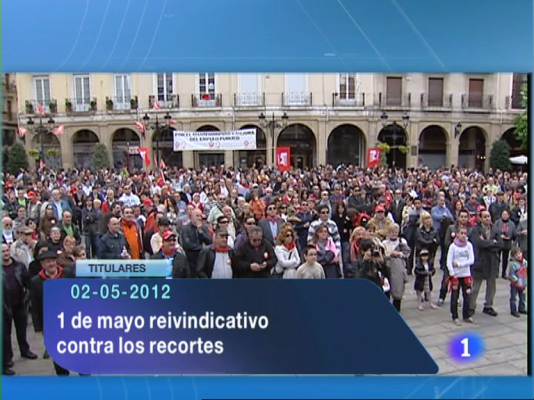 Informativo Telerioja - Telerioja en 2' - 02/05/12