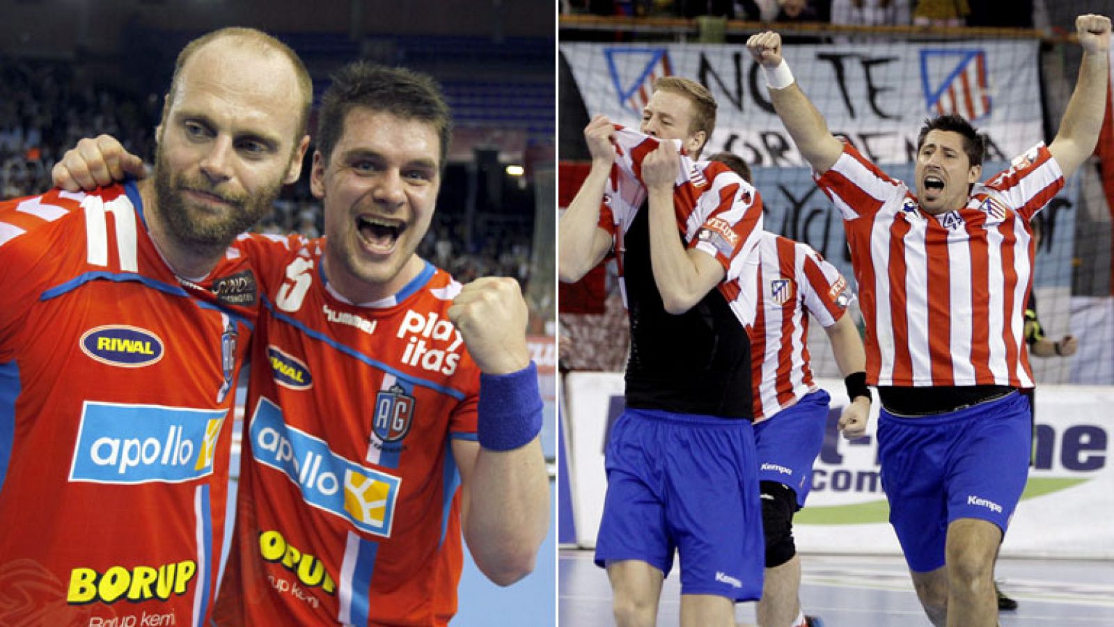 BM Atlético de Madrid-Copenhague en una de las 'semis' de Champions