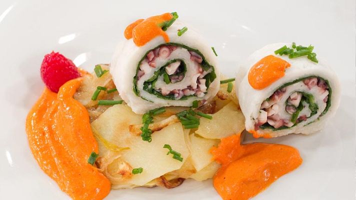 RTVE Cocina - Filetes de gallo rellenos