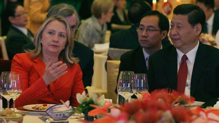 Telediario 1 - Relaciones USA-China