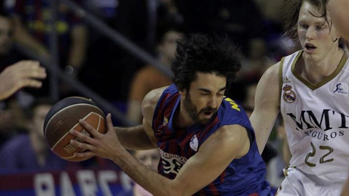 Baloncesto en RTVE - El Barcelona Regal gana el 'clásico' al Madrid y asegura el liderato
