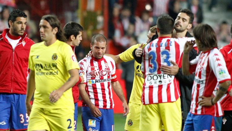 A falta de dos jornadas para que termine la Liga, Rayo Vallecano, Granada, Villarreal, Zaragoza y Sporting se encuentran al borde del abismo del descenso.