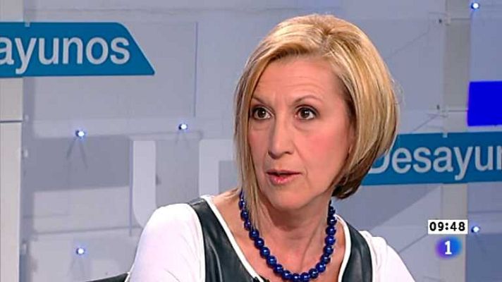 Los desayunos de TVE - Rosa Díez