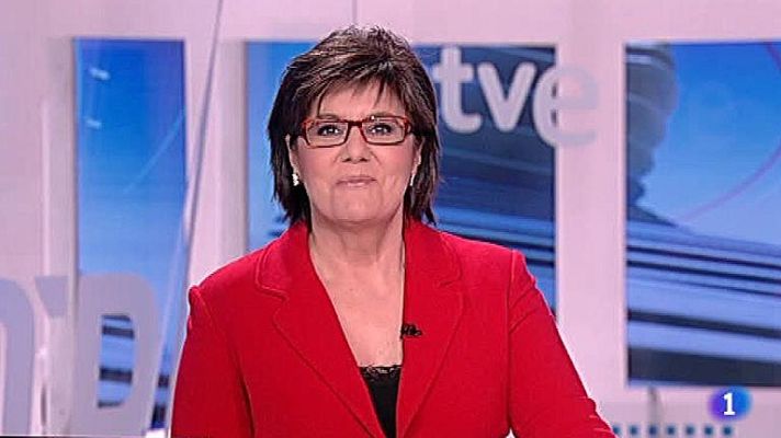 Telediario 1 - María Escario vuelve al Telediario