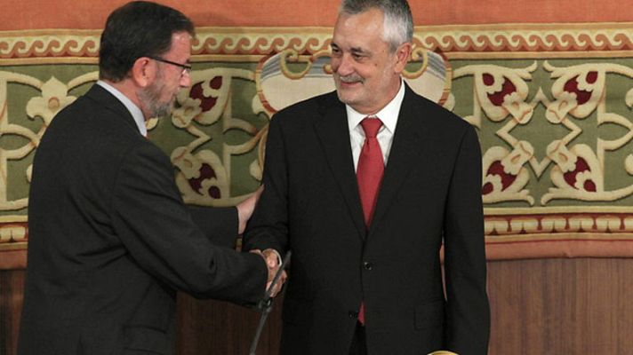 Telediario 1 - Griñán toma posesión del cargo