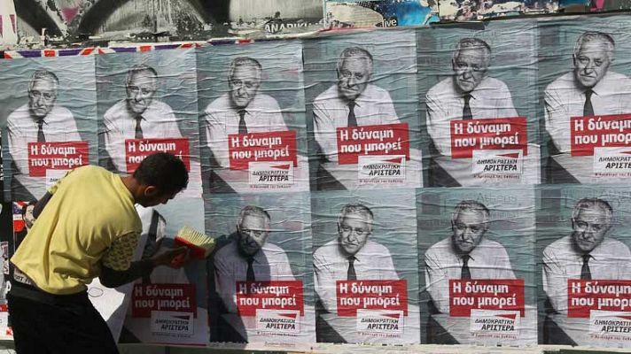 Telediario 1 - Elecciones en Grecia