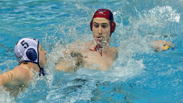 Telediario 1 - El waterpolo español ya conoce a sus rivales en Londres 2012