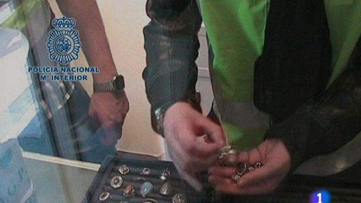 Telediario 1 - Blanqueando joyas