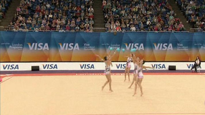 Telediario 1 - La rítmica, oro en la Copa del Mundo