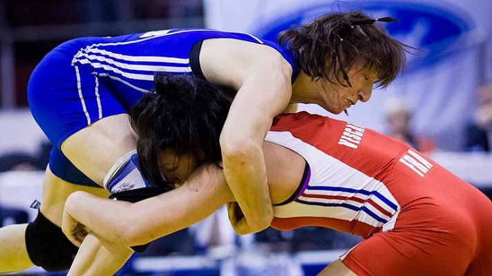 Telediario 1 - Maider Unda se mete en Londres 2012 por la puerta grande