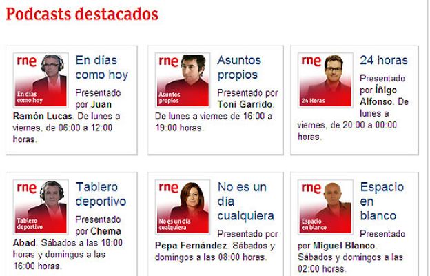 RTVE responde - "Problemas con los podcasts"