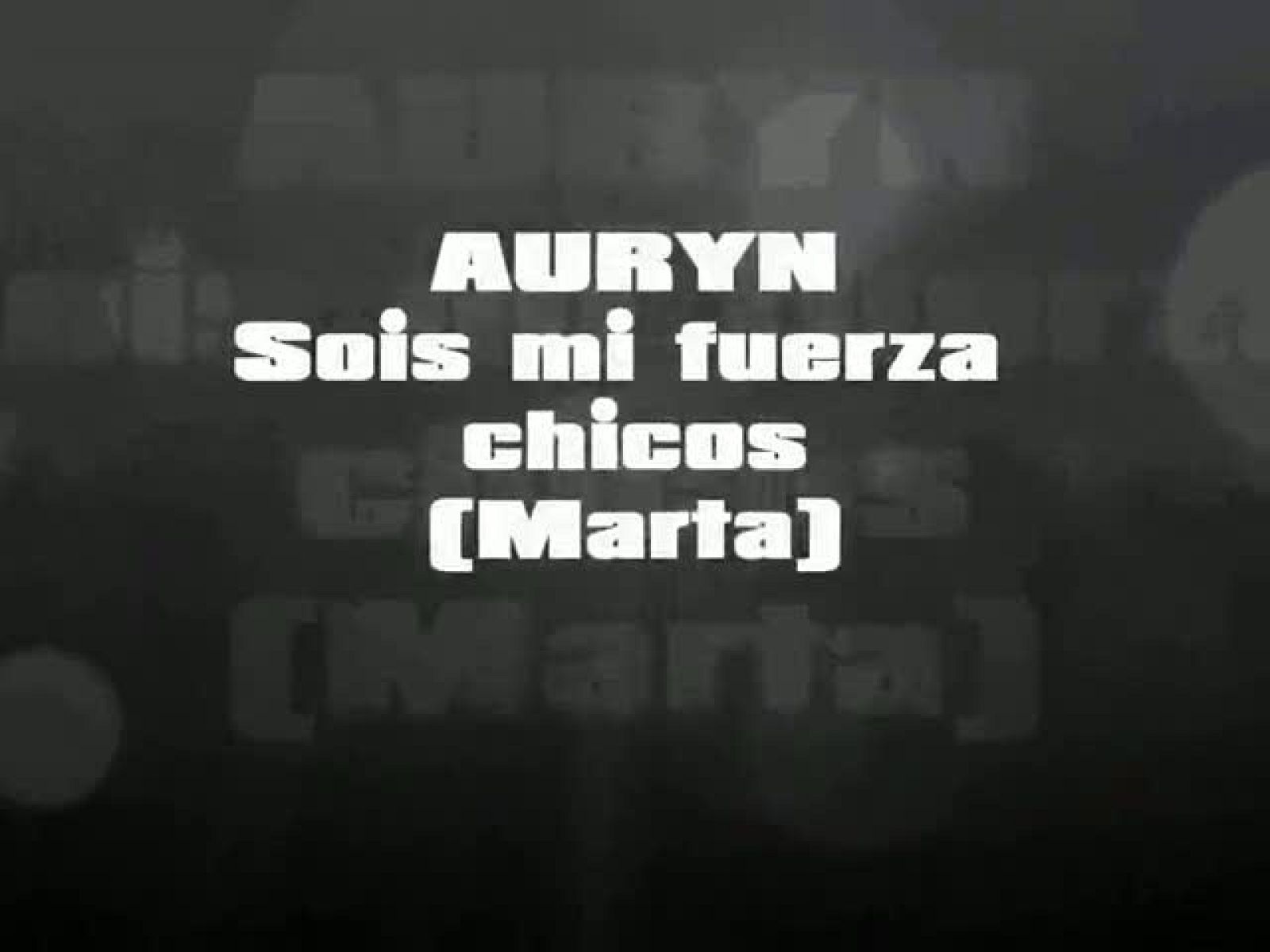 Vídeo homenaje a Auryn de Marta Molins | Ver