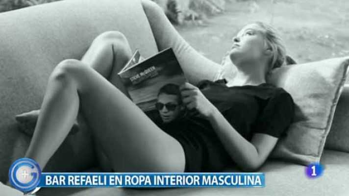 +Gente - Más Gente - Bar Refaeli se desnuda para promocionar su ropa interior masculina