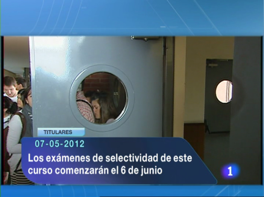 Informativo Telerioja - La Rioja en 2' - 07/05/12