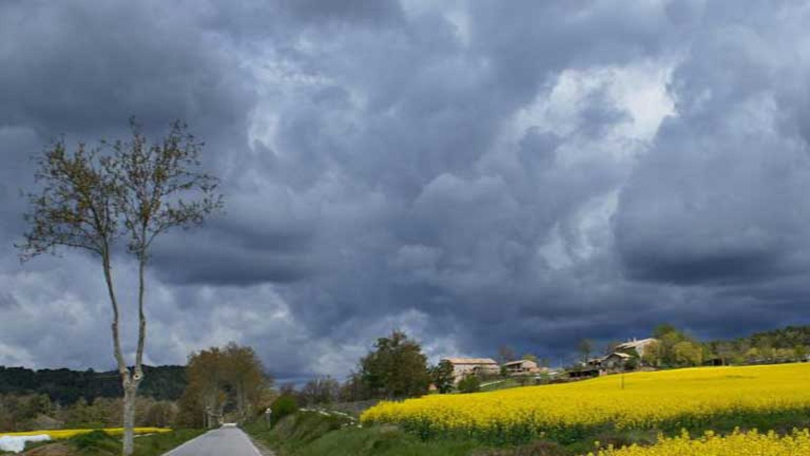 Viento fuerte en el litoral de Galicia