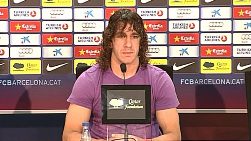 Puyol: "Creo que es imposible estar en la Eurocopa"