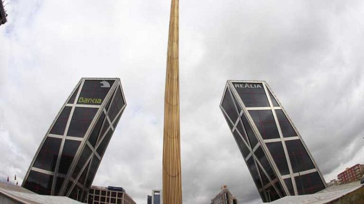 Telediario 1 - Traspaso de poderes en Bankia