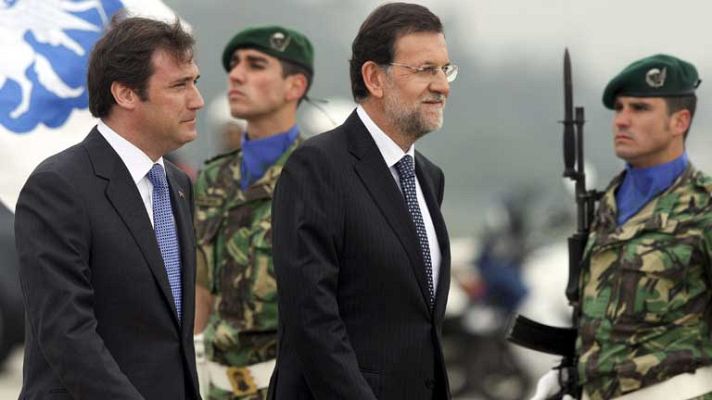 Telediario 1 - Cumbre hispano-lusa