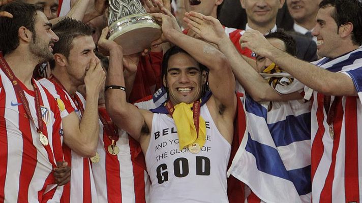 Telediario 1 - Falcao: "Lo que pueda decir no llega a demostrar la alegría que siento"