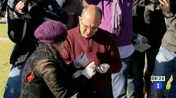 Telediario 1 - En Alicante se dará la primera exhumación ordenada por una juez por el caso de 'bebé robados'