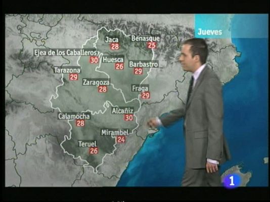Noticias Aragón - El tiempo en Aragón - 10/05/12