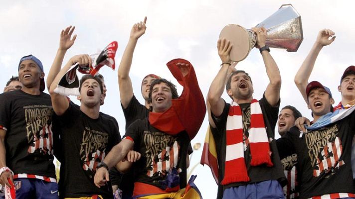 Telediario 1 - El Atlético espera rival para la Supercopa