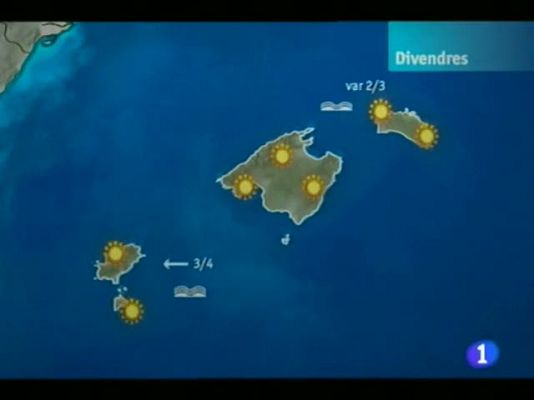 Informatiu Balear - El temps a les Illes Balears - 11/05/12