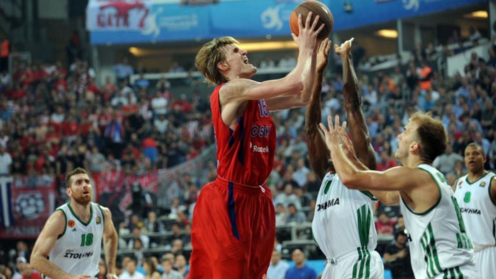 El CSKA le gana al Panathinaikos in extremis