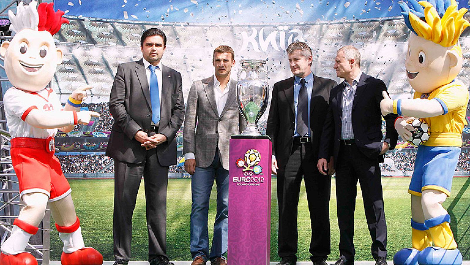 La Eurocopa ya está en Kiev | Ver