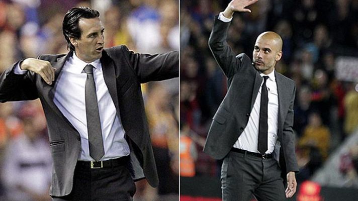 Telediario 1 - El adiós de Guardiola y de Emery