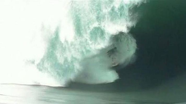 Telediario 1 - Una ola de récord