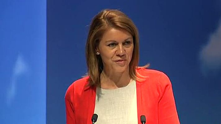 Telediario 1 - Cospedal crítica con el PSOE