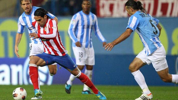 Telediario 1 - Málaga y Atlético lideran la lucha por Europa