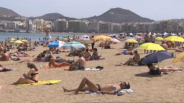 El tiempo - Temperaturas muy altas en Canarias