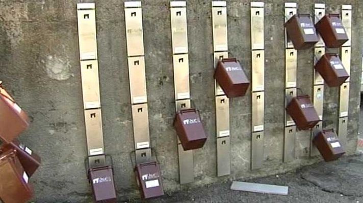 Telediario 1 - Recogida de basura puerta a puerta