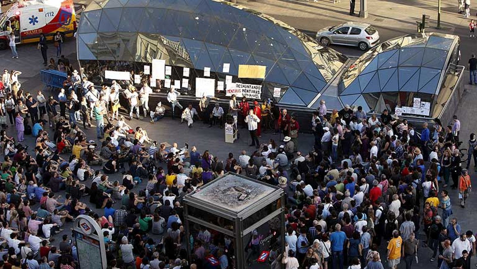 El movimiento 15M sigue conmemorando su primer aniversario