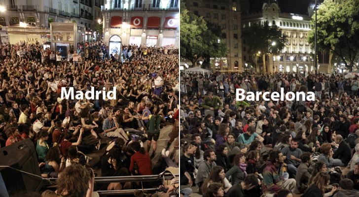 Informativo 24h - Los 'indignados' celebran el primer aniversario del 15M