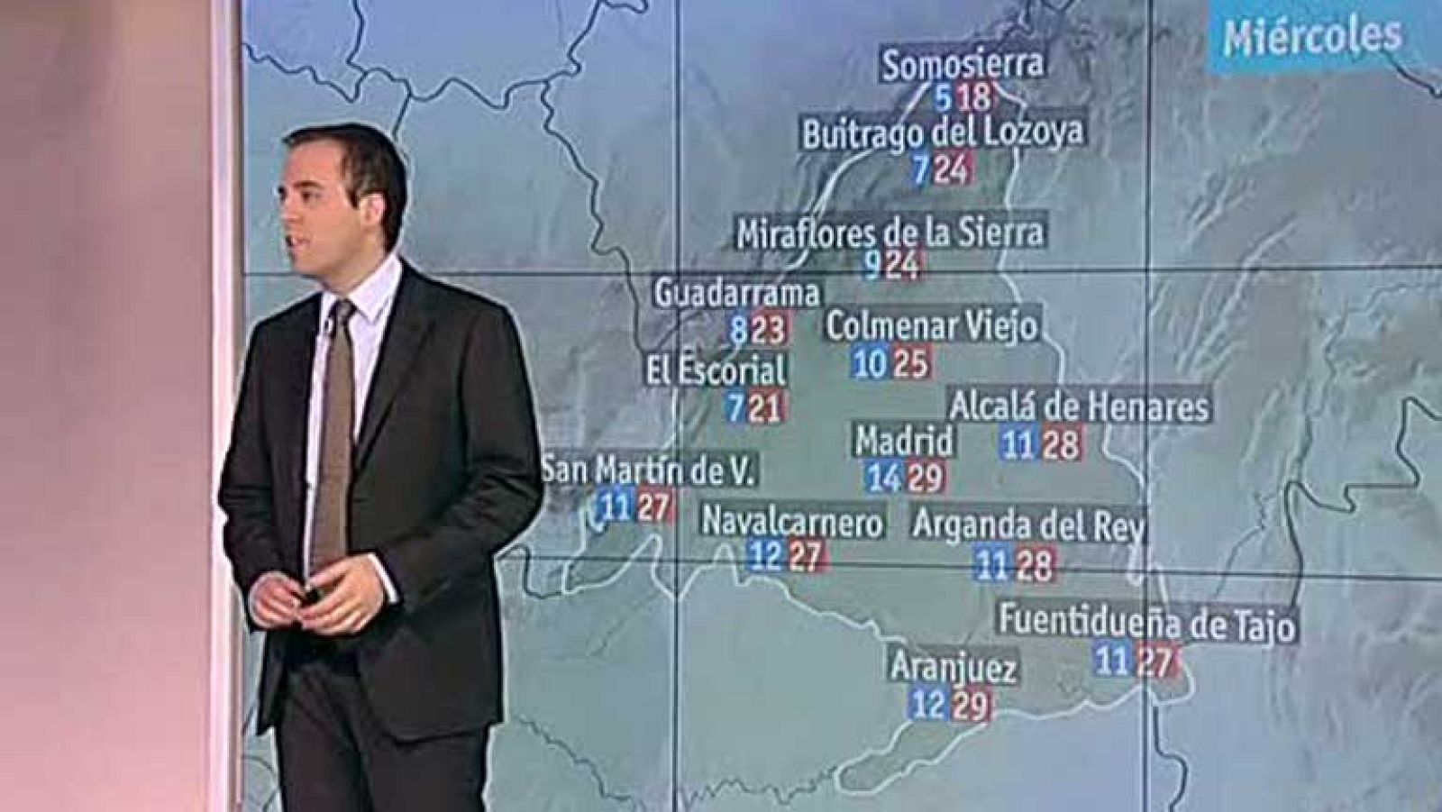 El tiempo en la Comunidad de Madrid - 15/05/12