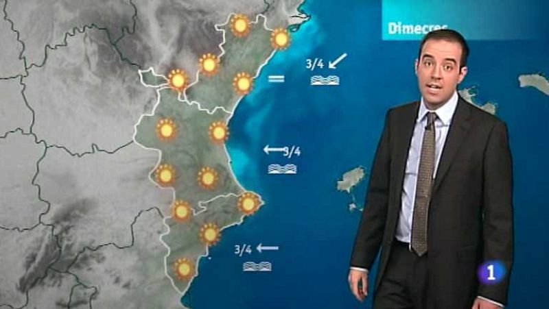 El tiempo en la Comunidad Valenciana - 15/05/12 - Ver ahora