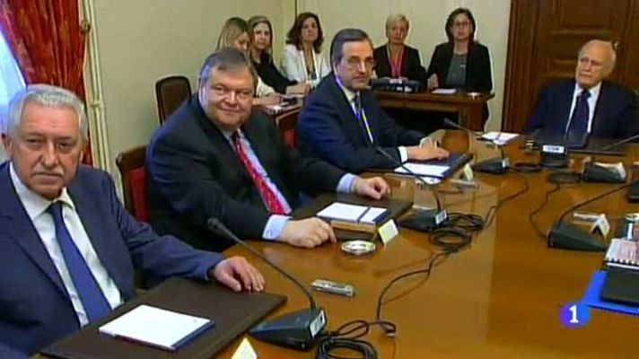 Telediario 1 - Sin gobierno en Grecia